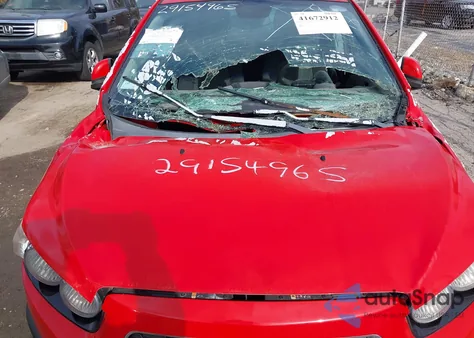 2013 Chevrolet Sonic Lt Auto from USA, damaged, VIN 1G1JC5SB5D4113120